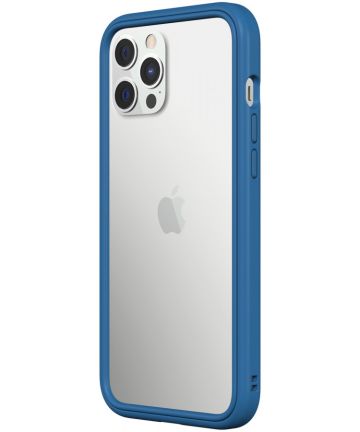 RhinoShield CrashGuard NX Apple iPhone 12 Pro Max Hoesje Bumper Blauw Hoesjes