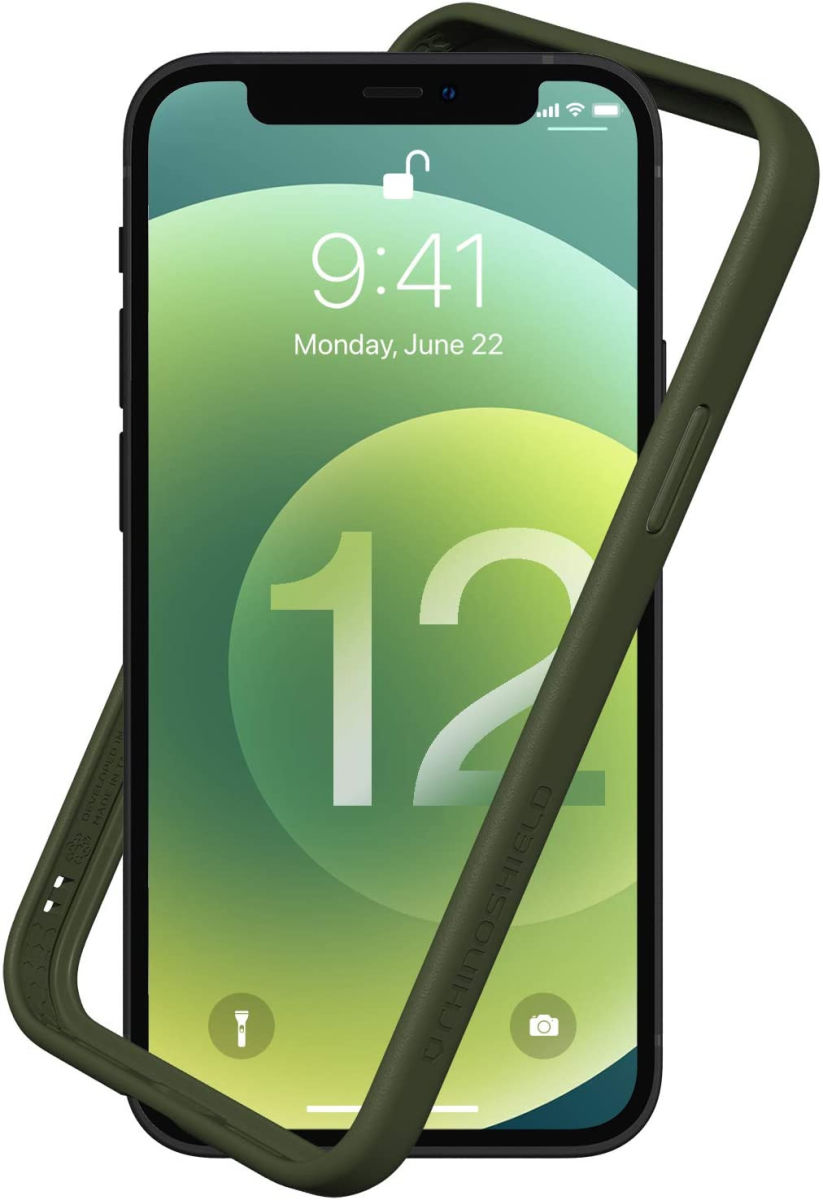 RhinoShield CrashGuard NX Apple iPhone 12 Pro Max Hoesje Bumper Groen afbeelding 1
