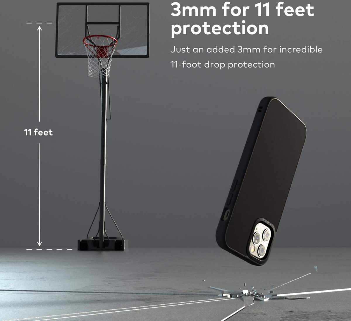 RhinoShield SolidSuit Apple iPhone 12 Pro Max Hoesje Black Oak afbeelding 6