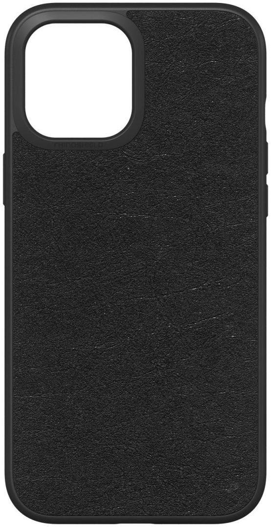 RhinoShield SolidSuit Apple iPhone 12 Pro Max Hoesje Leer Zwart afbeelding 8