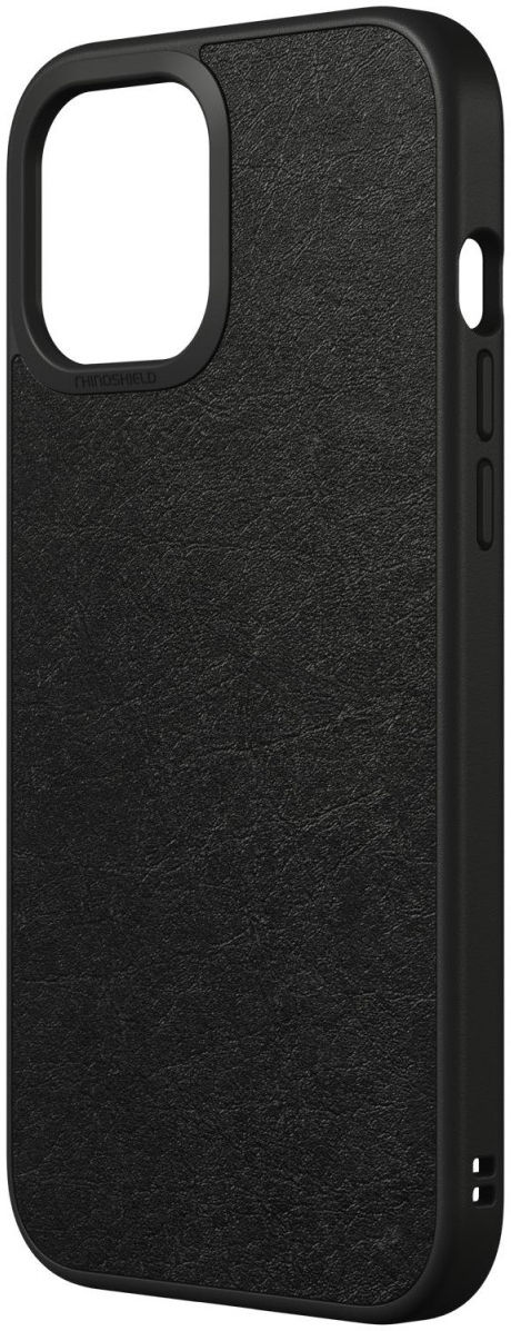 RhinoShield SolidSuit Apple iPhone 12 Pro Max Hoesje Leer Zwart afbeelding 9