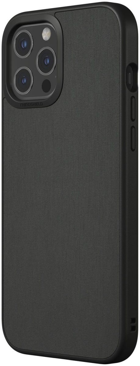 RhinoShield SolidSuit Apple iPhone 12 Pro Max Hoesje Brushed Steel afbeelding 2
