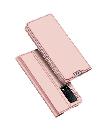 Dux Ducis Skin Pro Series Xiaomi Mi 10T/10T Pro Hoesje Wallet Roze Hoesjes