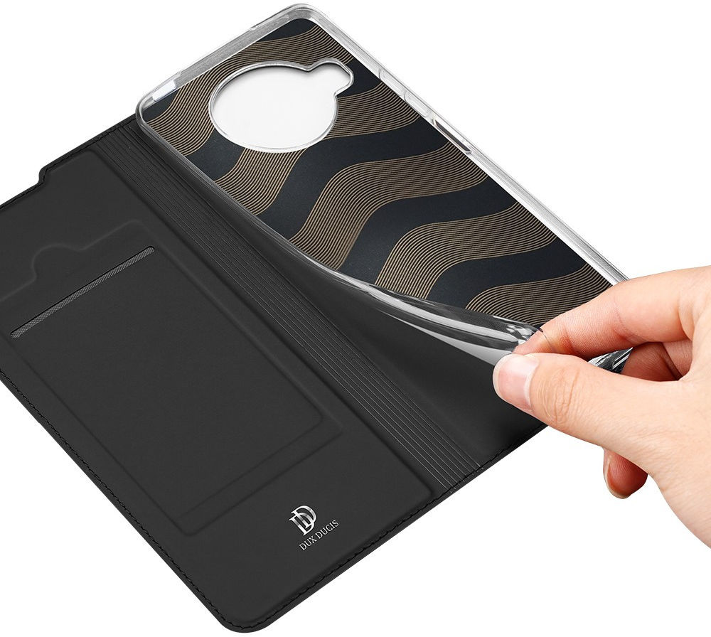 Dux Ducis Skin Pro Series Xiaomi Mi 10T Lite Hoesje Wallet Zwart afbeelding 9