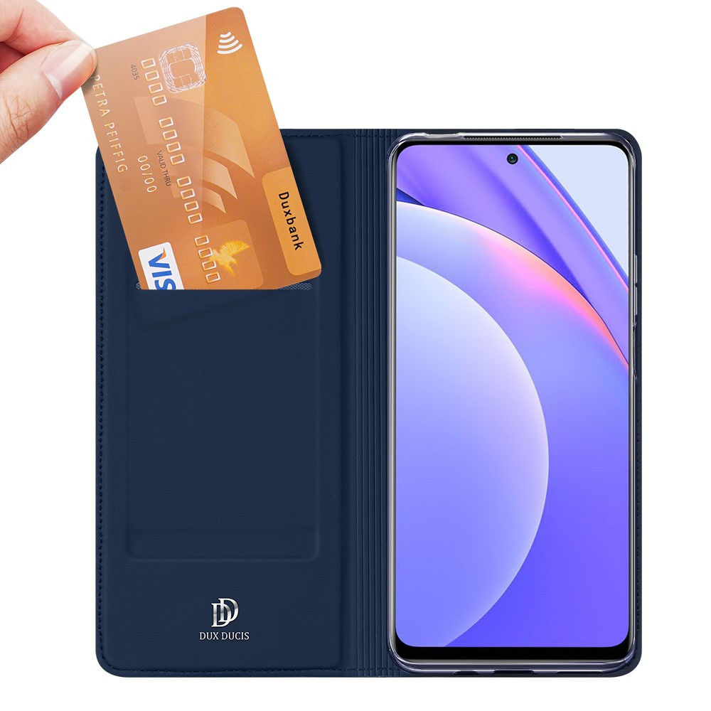 Dux Ducis Skin Pro Series Xiaomi Mi 10T Lite Hoesje Wallet Blauw afbeelding 4