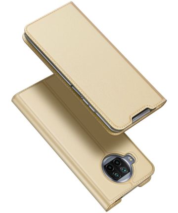 Dux Ducis Skin Pro Series Xiaomi Mi 10T Lite Hoesje Wallet Goud Hoesjes