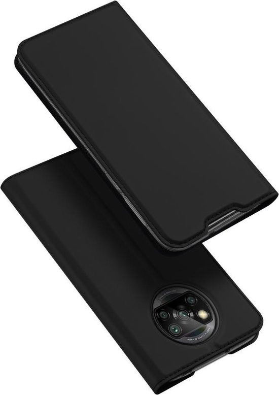 Dux Ducis Skin Pro Series Xiaomi Poco X3 / X3 Pro Hoesje Wallet Zwart afbeelding 4