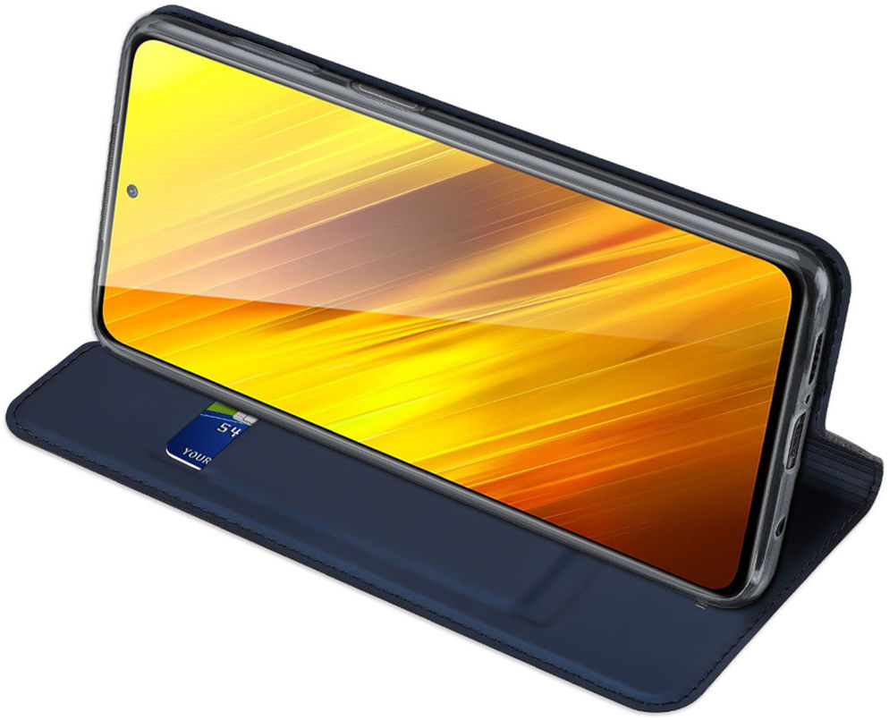 Dux Ducis Skin Pro Series Xiaomi Poco X3 / X3 Pro Hoesje Wallet Blauw afbeelding 7