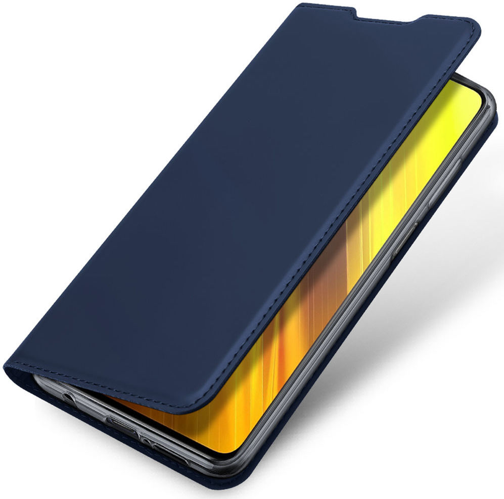 Dux Ducis Skin Pro Series Xiaomi Poco X3 / X3 Pro Hoesje Wallet Blauw afbeelding 1