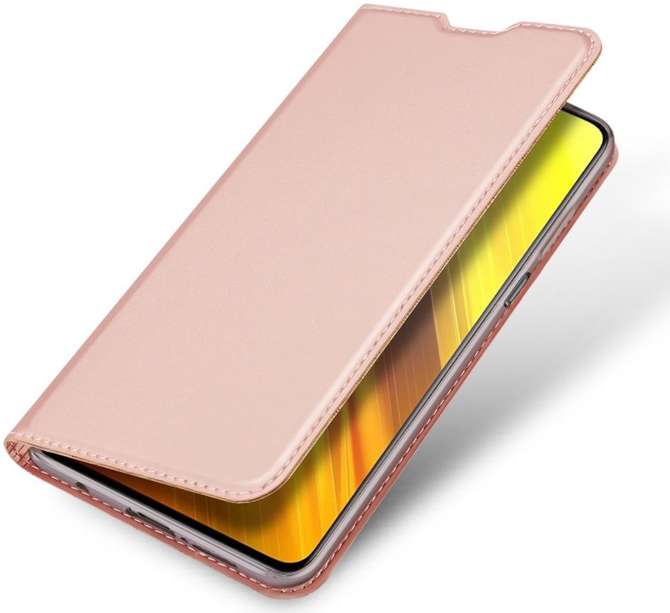 Dux Ducis Skin Pro Series Xiaomi Poco X3 / X3 Pro Hoesje Wallet Roze afbeelding 1