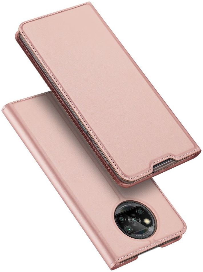 Dux Ducis Skin Pro Series Xiaomi Poco X3 / X3 Pro Hoesje Wallet Roze afbeelding 4