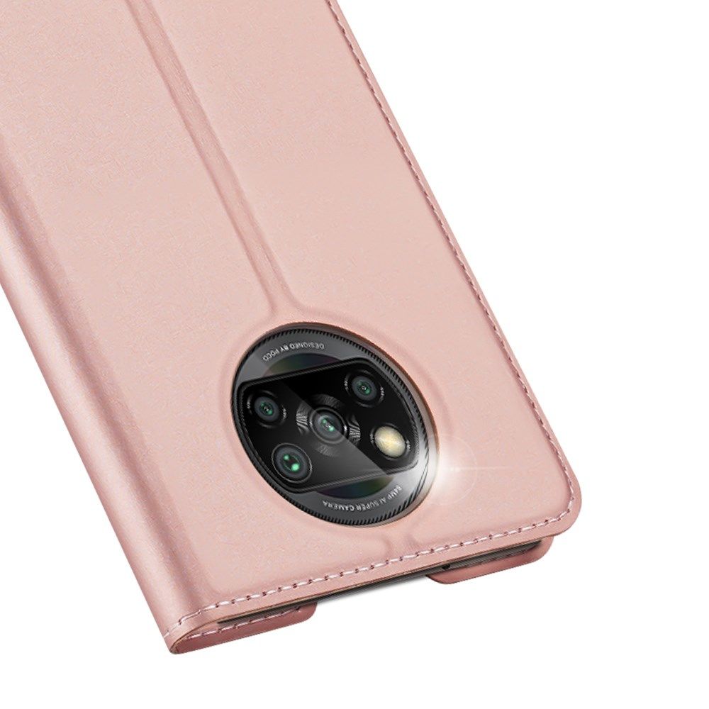 Dux Ducis Skin Pro Series Xiaomi Poco X3 / X3 Pro Hoesje Wallet Roze afbeelding 7