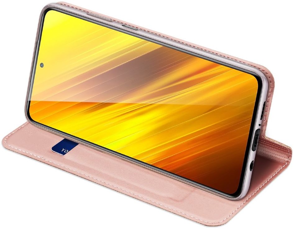 Dux Ducis Skin Pro Series Xiaomi Poco X3 / X3 Pro Hoesje Wallet Roze afbeelding 8