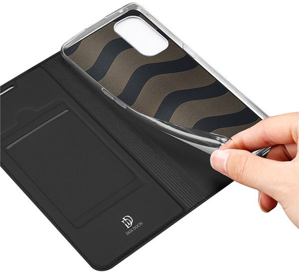 Dux Ducis Skin Pro Series Oppo Reno 4 5G Hoesje Wallet Zwart afbeelding 4