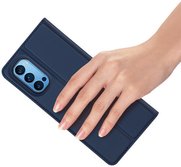Dux Ducis Skin Pro Series Oppo Reno 4 Pro 5G Hoesje Blauw afbeelding 5