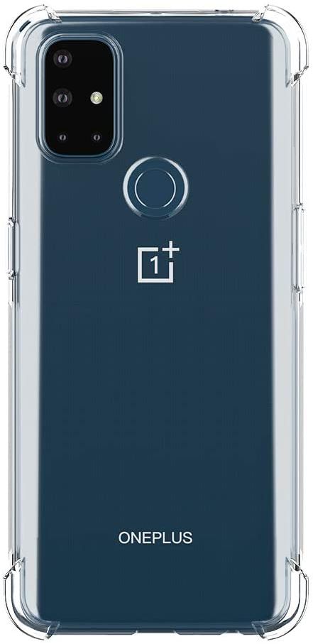OnePlus Nord N10 Hoesje TPU Schokbestendig Transparant afbeelding 2