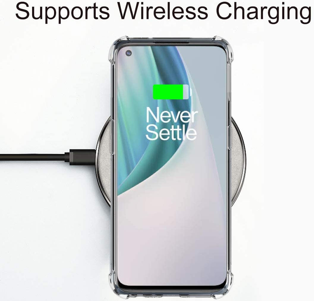 OnePlus Nord N10 Hoesje TPU Schokbestendig Transparant afbeelding 14