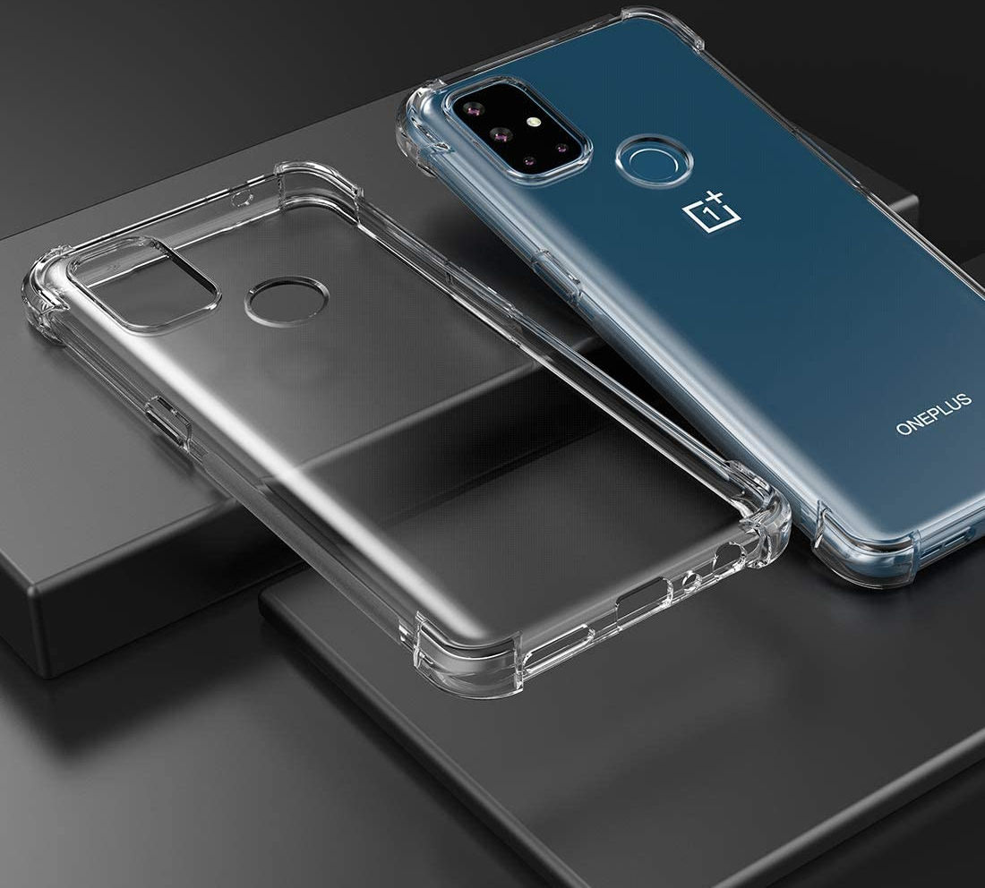OnePlus Nord N10 Hoesje TPU Schokbestendig Transparant afbeelding 9