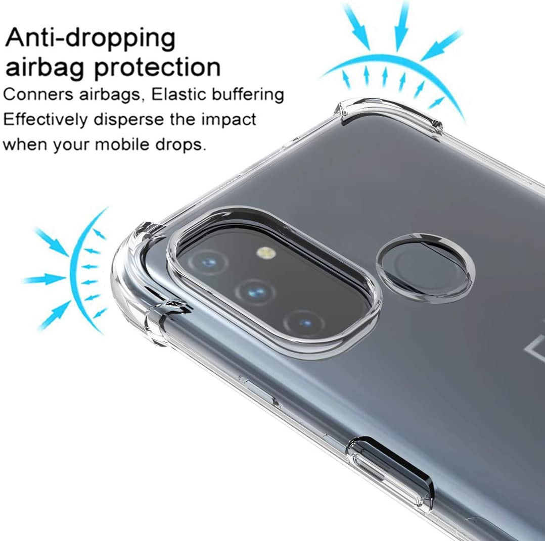 OnePlus Nord N100 Hoesje TPU Schokbestendig Transparant afbeelding 13