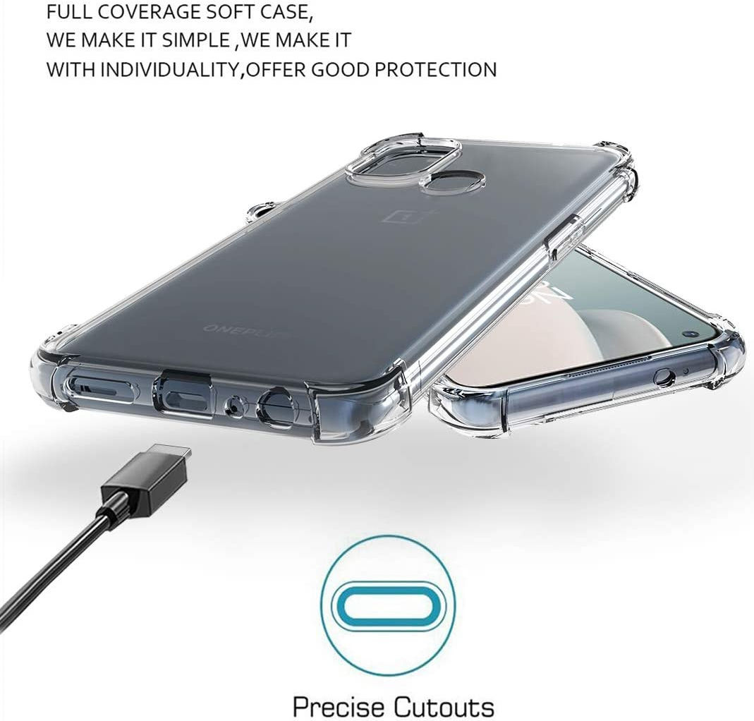 OnePlus Nord N100 Hoesje TPU Schokbestendig Transparant afbeelding 14
