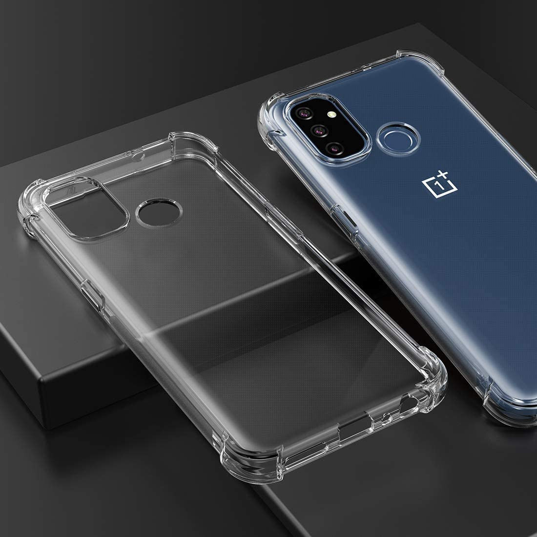 OnePlus Nord N100 Hoesje TPU Schokbestendig Transparant afbeelding 8
