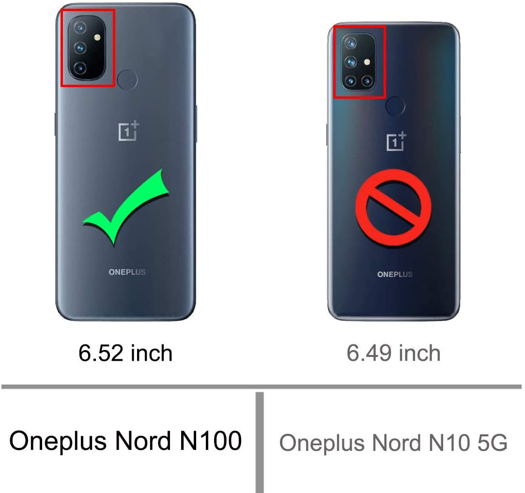 OnePlus Nord N100 Hoesje Geborsteld TPU Flexibele Back Cover Zwart afbeelding 3