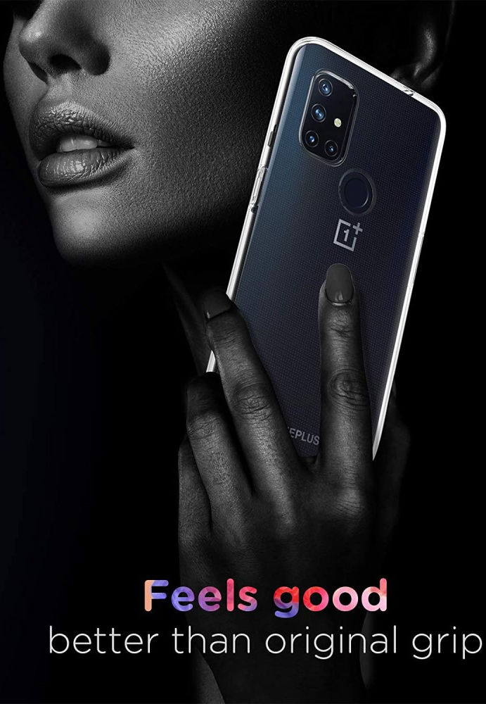OnePlus Nord N10 5G Back Cover Dun TPU Transparant afbeelding 5