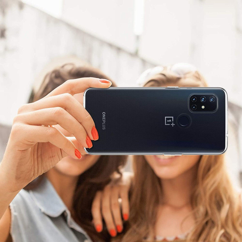 OnePlus Nord N10 5G Back Cover Dun TPU Transparant afbeelding 7