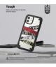 Ringke Fusion X Design Apple iPhone 12 / 12 Pro Hoesje Ticket Band
