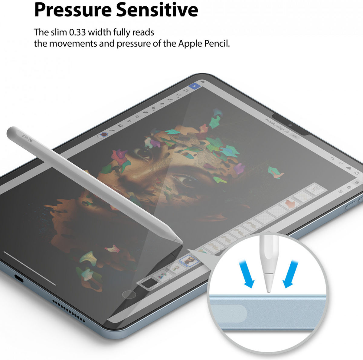 Ringke ID Glass Apple iPad Air 2020/2022 / Pro 11 Screenprotector afbeelding 8