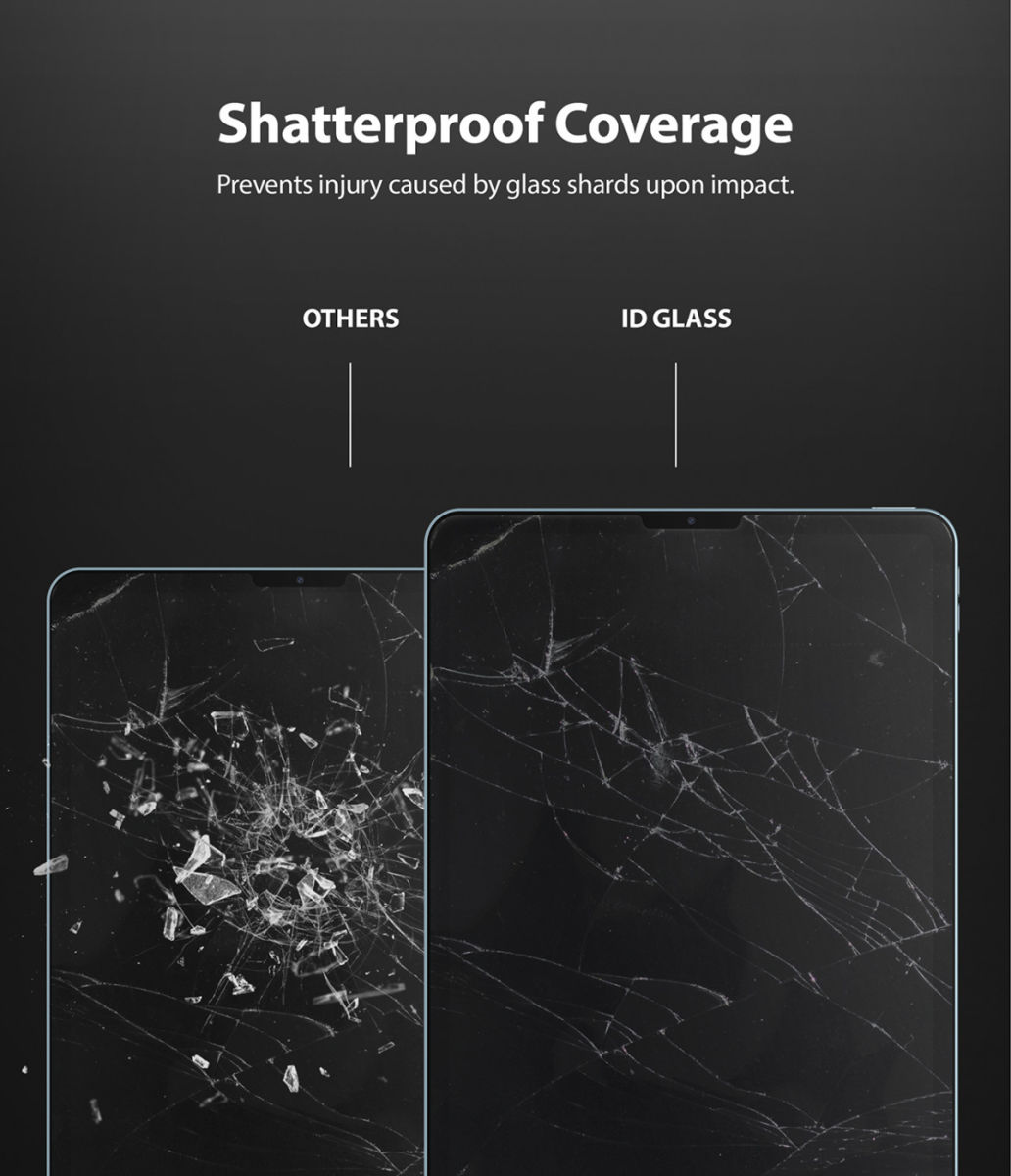 Ringke ID Glass Apple iPad Air 2020/2022 / Pro 11 Screenprotector afbeelding 4