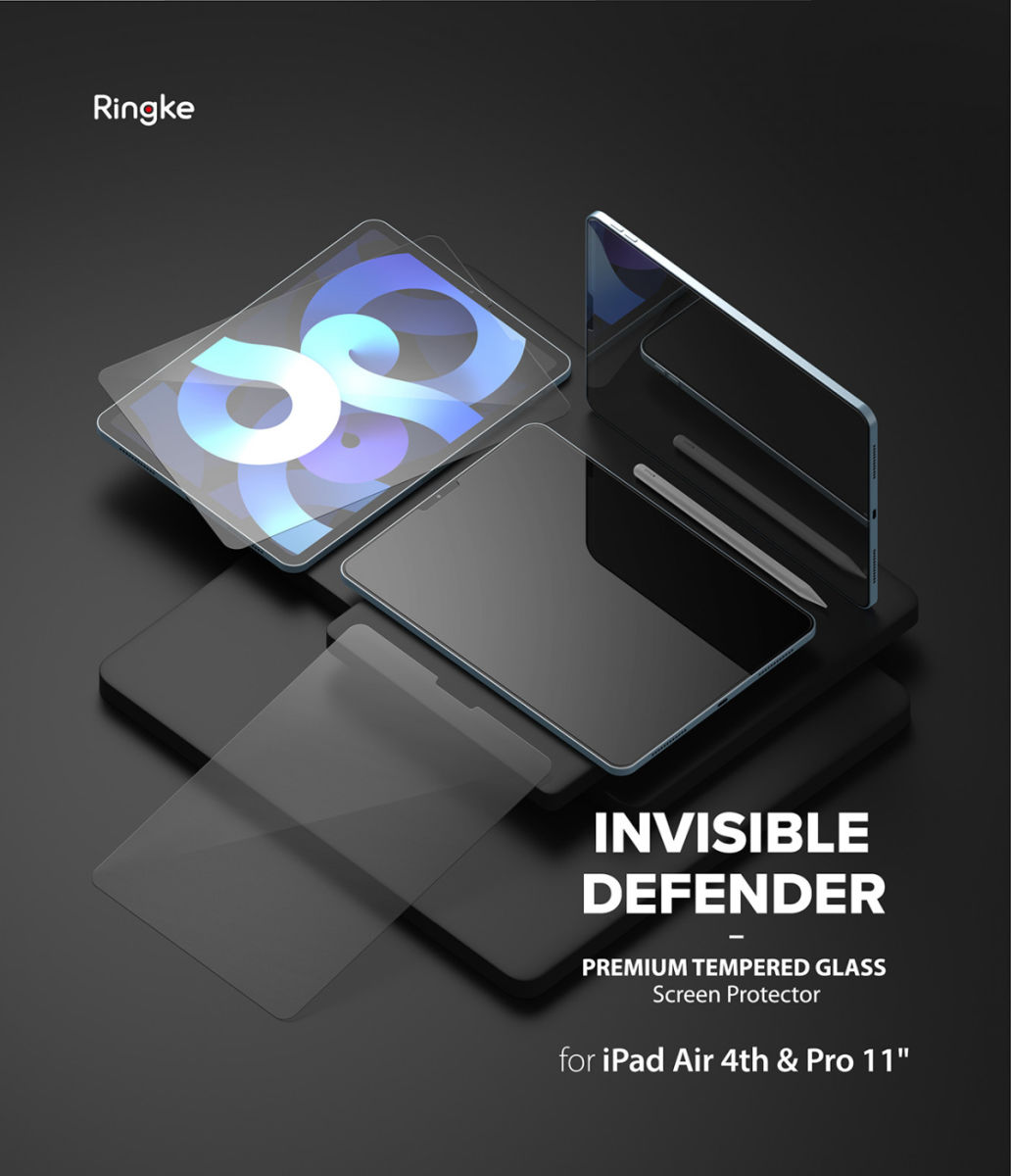 Ringke ID Glass Apple iPad Air 2020/2022 / Pro 11 Screenprotector afbeelding 11