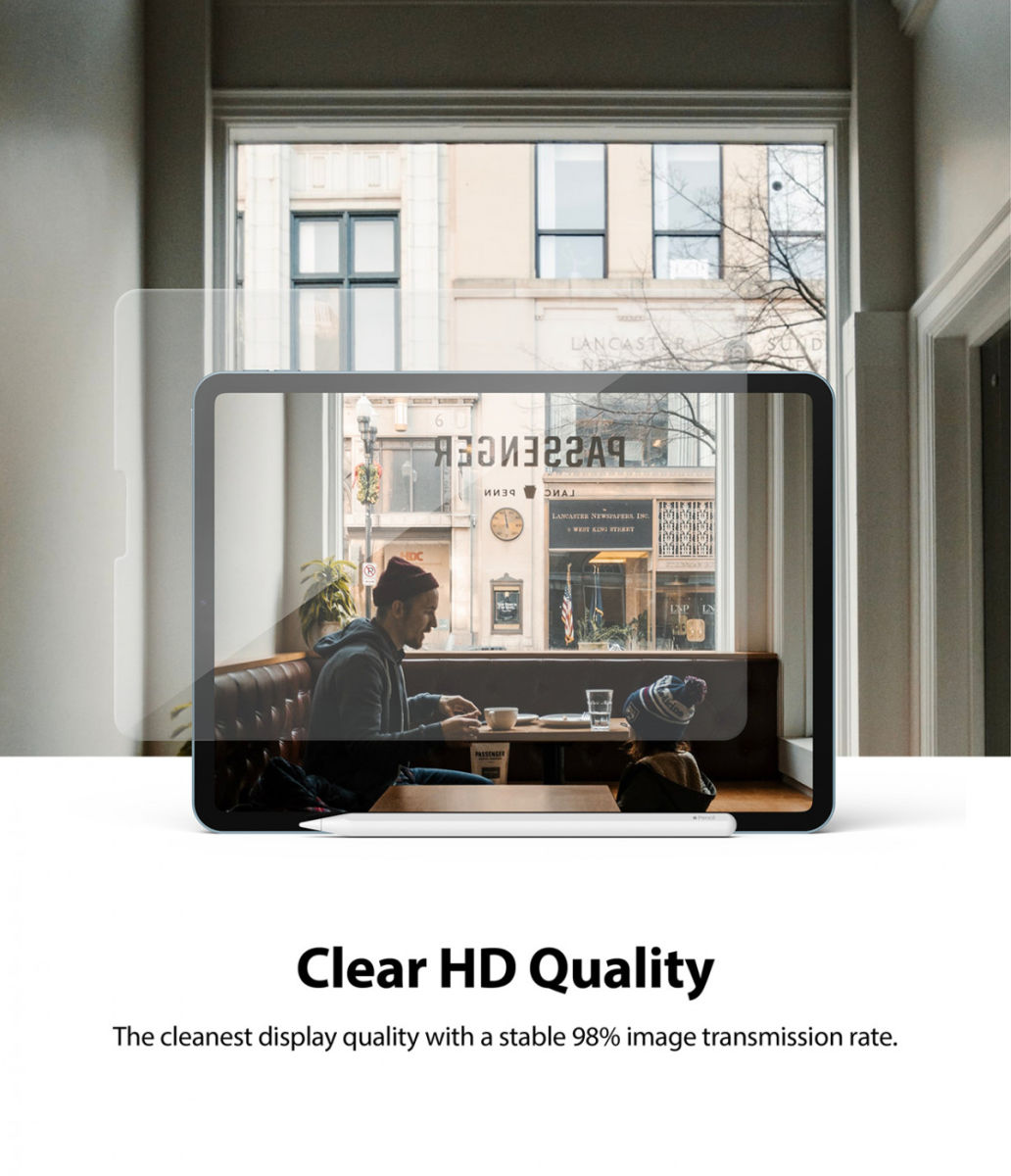 Ringke ID Glass Apple iPad Air 2020/2022 / Pro 11 Screenprotector afbeelding 5