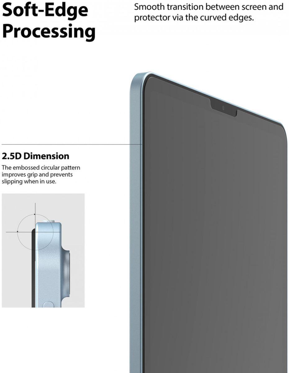 Ringke ID Glass Apple iPad Air 2020/2022 / Pro 11 Screenprotector afbeelding 6