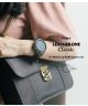 Ringke Leather One Universeel Smartwatch Bandje Leer 22MM Zwart