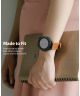Ringke Leather One Universeel Smartwatch Bandje Leer 22MM Bruin