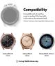 Ringke Leather One Universeel Smartwatch Bandje Leer 20MM Bruin