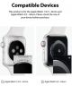 Ringke Leather One Classic Apple Watch 45MM / 44MM / 42MM Bandje Bruin