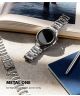 Ringke Metal One Universeel Smartwatch Bandje Metaal 22MM Zilver