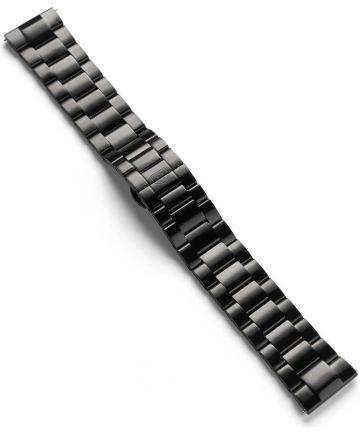 Ringke Metal One Universeel Smartwatch Bandje Metaal 22MM Zwart Bandjes