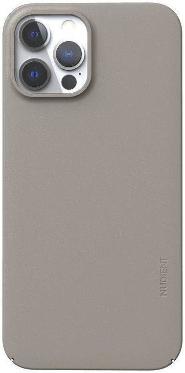 Nudient Thin Case V3 Apple iPhone 12 Pro Max Hoesje Back Cover Beige afbeelding 2