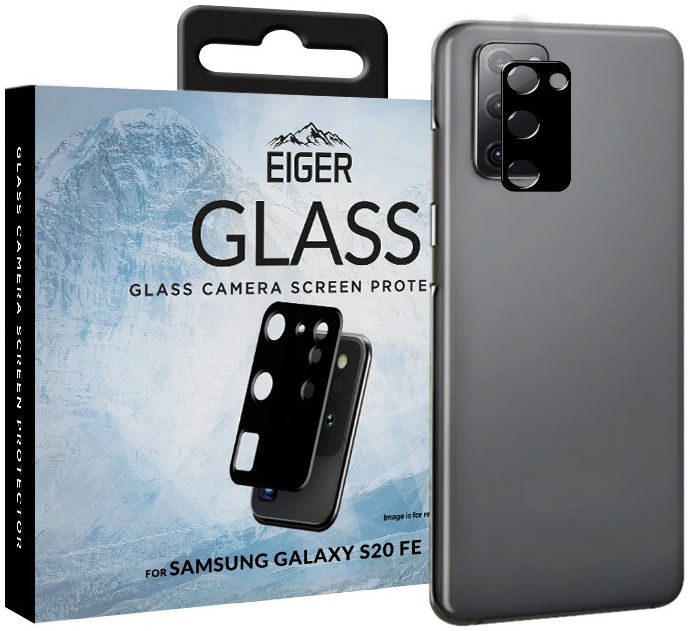 Eiger Samsung Galaxy S20 FE Camera Protector Tempered Glass 2.5D afbeelding 1