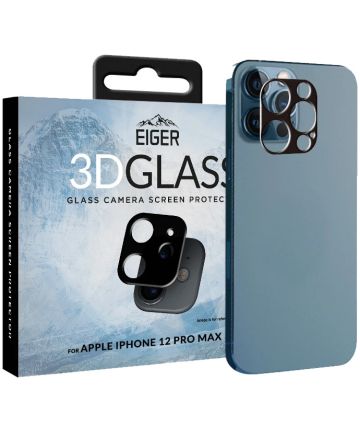 Eiger Apple iPhone 12 Pro Max Camera Protector Tempered Glass 3D Screen Protectors
