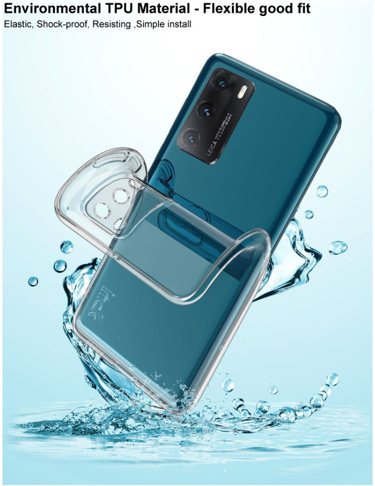 IMAK UX-5 Series Oppo A53 / A53s Hoesje Flexibel TPU Transparant afbeelding 11
