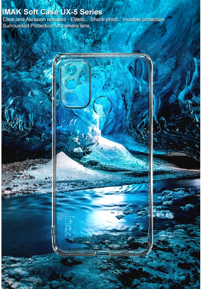 IMAK UX-5 Series Oppo A53 / A53s Hoesje Flexibel TPU Transparant afbeelding 6