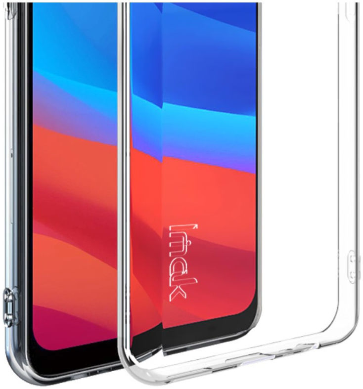 IMAK UX-5 Series Oppo A53 / A53s Hoesje Flexibel TPU Transparant afbeelding 3