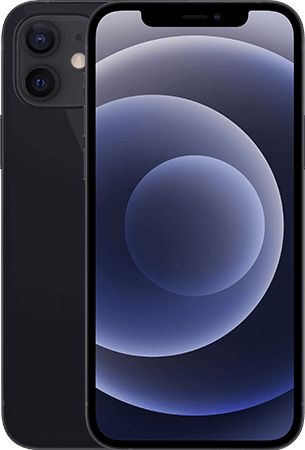 Apple iPhone 12 64GB Zwart afbeelding 3