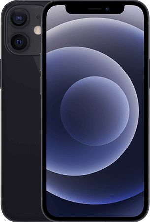 Apple iPhone 12 Mini 64GB Zwart afbeelding 3