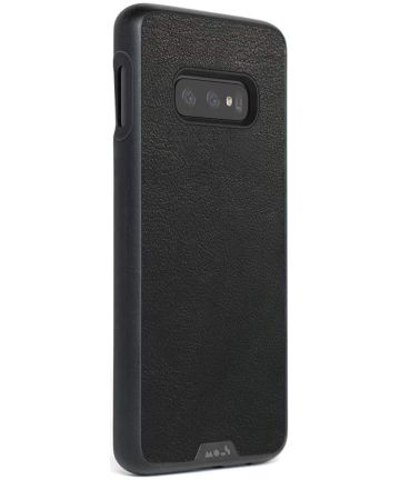 MOUS Limitless 2.0 Samsung Galaxy S10E Hoesje Black Leather Hoesjes
