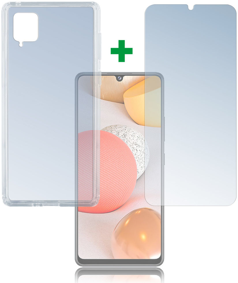 4smarts 360 Limited Protection Set Samsung Galaxy A42 Transparant afbeelding 1